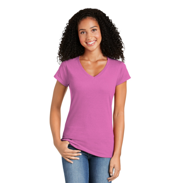 Gildan Softstyle ® Ladies Fit V Neck T Shirt 64V00L Softstyle ® Ladies Fit V Neck T Shirt Thumbnail