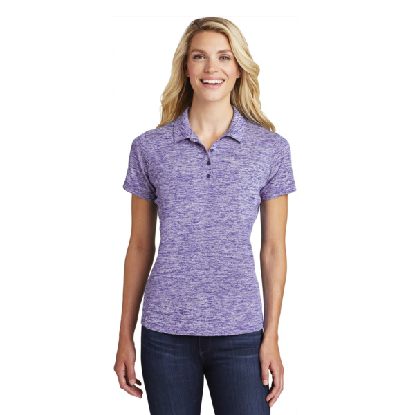 Sport Tek Ladies PosiCharge ® Electric Heather Polo LST590 Ladies PosiCharge ® Electric Heather Polo Thumbnail