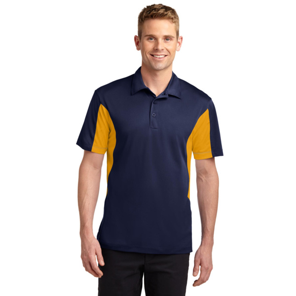 Sport Tek Side Blocked Micropique Sport Wick ® Polo ST655 Side Blocked Micropique Sport Wick ® Polo Thumbnail