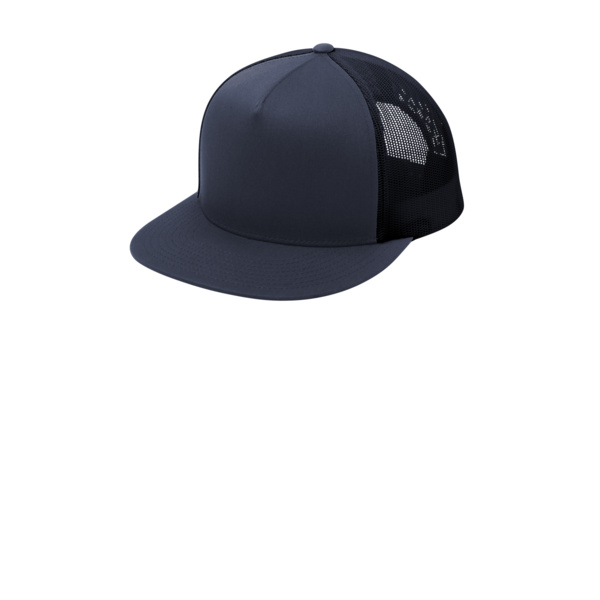 Sport Tek Yupoong ® 5 Panel Classic Trucker Mesh Back Cap STC38 Yupoong ® 5 Panel Classic Trucker Mesh Back Cap Thumbnail